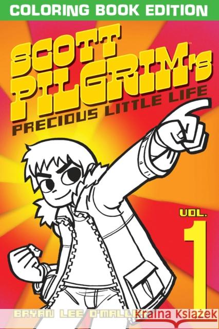 Scott Pilgrim’s Precious Little Life Coloring Book Bryan Lee O'Malley 9781637154939