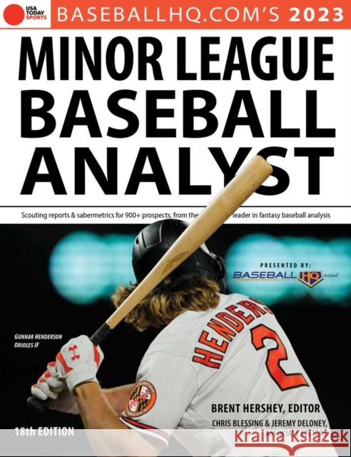 2023 Minor League Baseball Analyst Jeremy Deloney 9781637271872 Triumph Books