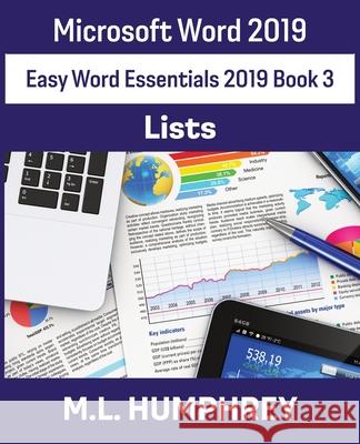 Word 2019 Lists M. L. Humphrey 9781637440612 M.L. Humphrey