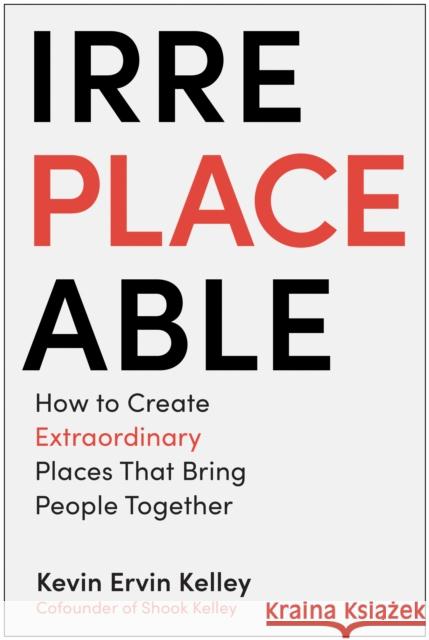 Irreplaceable: How to Create Extraordinary Places that Bring People Together Kelley, Kevin Ervin 9781637744741