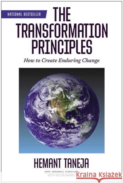 The Transformation Principles: How to Create Enduring Change Hemant Taneja 9781637747353 Matt Holt Books