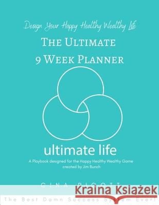 The Ultimate 9 Week Planner Gina Pigott 9781637770092 Red Penguin Books