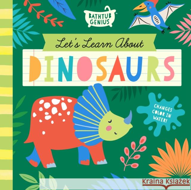 Let's Learn about Dinosaurs: A Color-Changing Bath Book David Miles 9781638191841