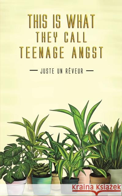 This Is What They Call Teenage Angst Juste Un R?veur 9781638293941 Austin Macauley Publishers LLC