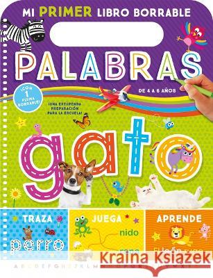Mi Primer Libro Borrable: Palabras (My First Wipe Clean Words Spanish Language) Kidsbooks 9781638540885 Kidsbooks LLC