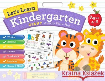 Let's Learn Giant Activity Floor Pad: Kindergarten Kidsbooks Publishing 9781638540984 Kidsbooks Publishing