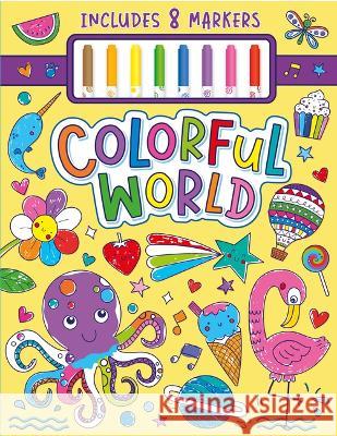 Colorful World Coloring Kit Kidsbooks Publishing Jess Moorhouse 9781638542421
