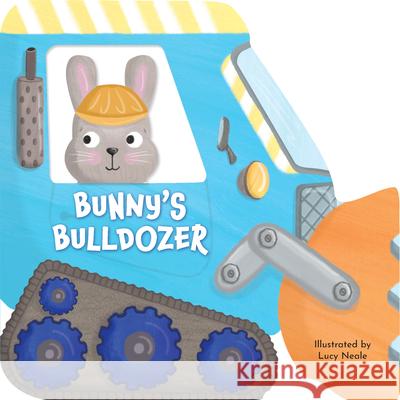 Bunny's Bulldozer: Shaped Board Book Kidsbooks Publishing 9781638547204