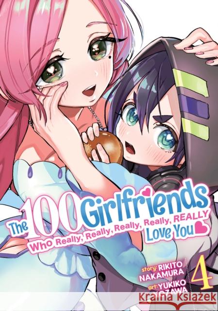 The 100 Girlfriends Who Really, Really, Really, Really, Really Love You Vol. 4 Rikito Nakamura Nozawa Yukiko 9781638588054 Ghost Ship