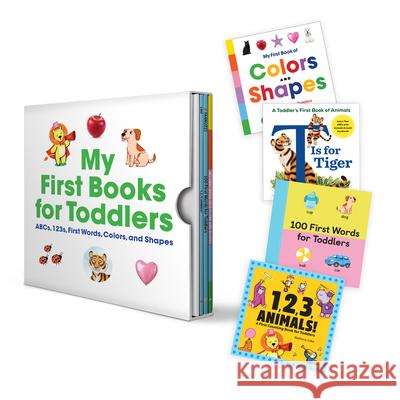 My First Books for Toddlers Box Set: Abcs, 123s, First Words, Colors and Shapes Rockridge Press 9781638788690 Rockridge Press