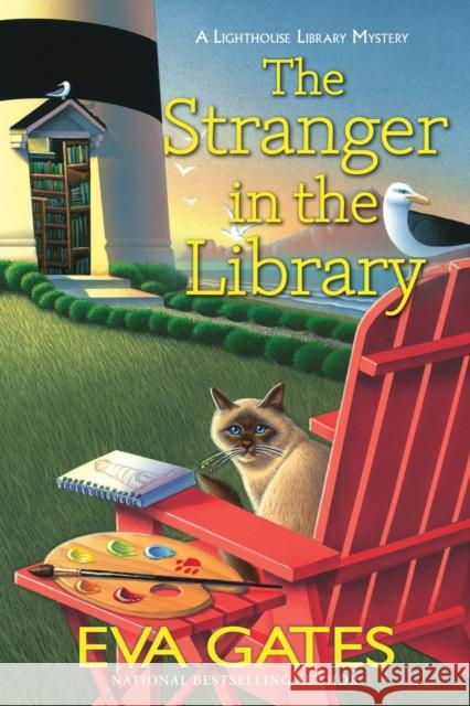 The Stranger in the Library Eva Gates 9781639106608 Crooked Lane Books