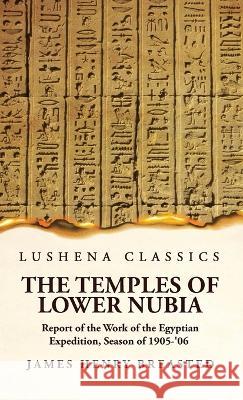 The Temples of Lower Nubia Report of the Work of the Egyptian Expedition, Season of 1905-\'06 James Henry Breasted Hardcover 9781639236305