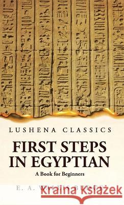 First Steps in Egyptian A Book for Beginners Ernest Alfred Wallis Budge 9781639236336