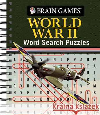 Brain Games - WWII Word Search Puzzles Publications International Ltd           Brain Games 9781639383047 Publications International, Ltd.