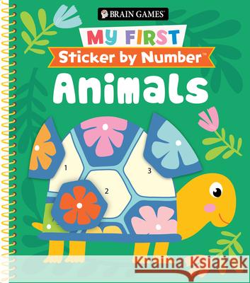 Brain Games - My First Sticker by Number: Animals Publications International Ltd           New Seasons                              Brain Games 9781639388042 Publications International, Ltd.