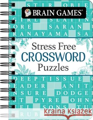 Brain Games - To Go - Stress Free: Crossword Puzzles (Teal): Volume 2 Publications International Ltd           Brain Games 9781639388080 Publications International, Ltd.