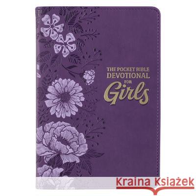 Pocket Bible Devotional for Girls Faux Leather Christianart Gifts 9781639521364 Christian Art Gifts