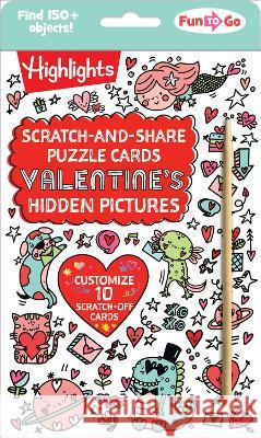 Scratch-And-Play Valentine\'s Hidden Pictures Highlights 9781639620883 Highlights Press