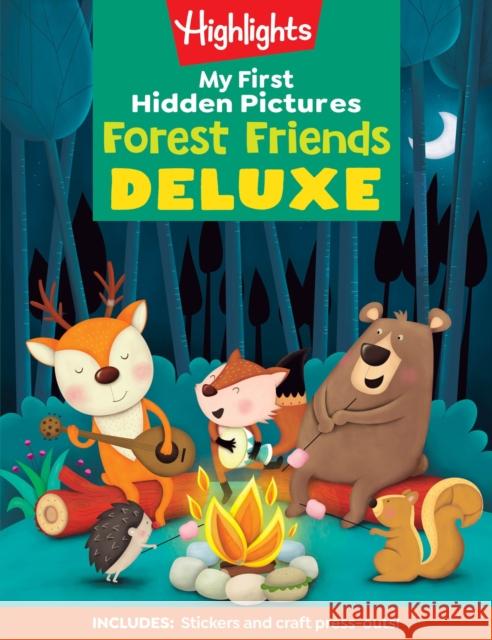 My First Hidden Pictures Forest Friends Deluxe Highlights 9781639623389 Highlights Press