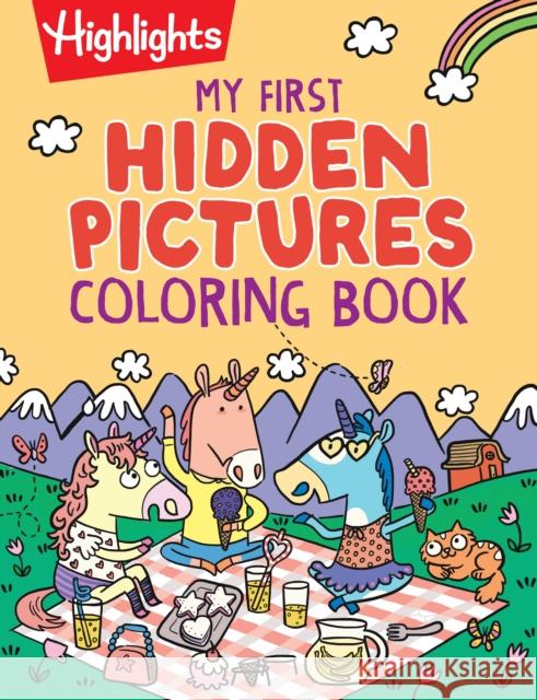 My First Hidden Pictures Coloring Book Highlights 9781639623785 Highlights Press