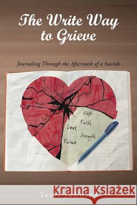 The Write Way to Grieve: Journaling Through the Aftermath of a Suicide Terri Johnson 9781640037410 Covenant Books
