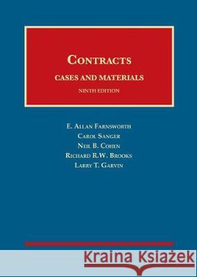 Cases and Materials on Contracts - CasebookPlus E. Allan Farnsworth Carol Sanger Neil B. Cohen 9781640205185 West Academic Press