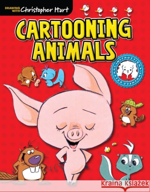 Cartooning Animals HART, CHRISTOPHER 9781640210028