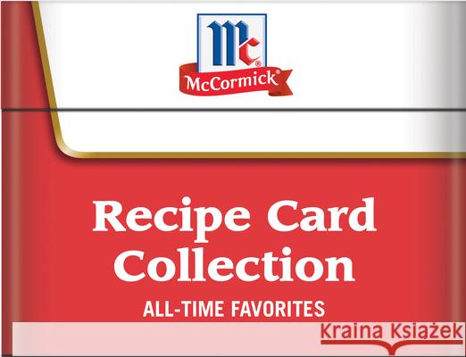 McCormick All-Time Favorites - Recipe Card Collection Tin Publications International Ltd 9781640300033 Publications International, Ltd.