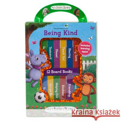 My Little Library: Being Kind (12 Board Books) Little Grasshopper Books 9781640309975 Little Grasshopper Books