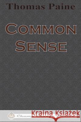 Common Sense Thomas Paine 9781640320277 Chump Change