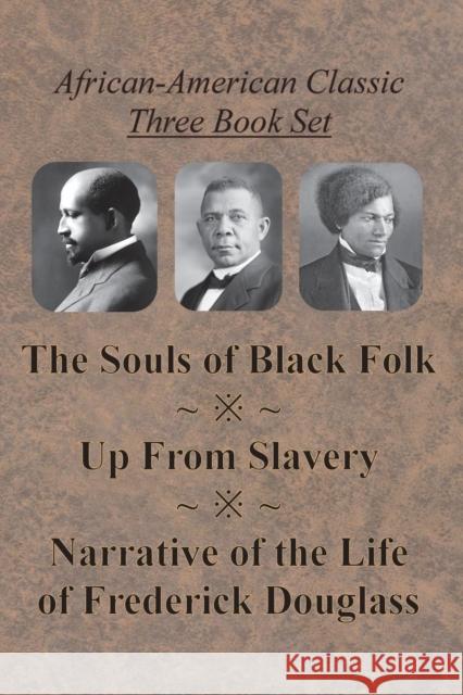African-American Classic Three Book Set - The Souls of Black Folk, Up From Slavery, and Narrative of the Life of Frederick Douglass W. E. B. D Booker T. Washington Frederick Douglass 9781640322707 Chump Change