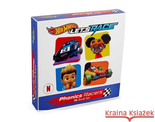 Hot Wheels Let's Race Phonics Racers Molly Kempf Hodgin 9781640365476 Mattel
