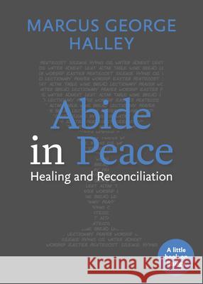 Abide in Peace: Healing and Reconciliation Marcus George Halley Samuel Torvend 9781640654204 Church Publishing