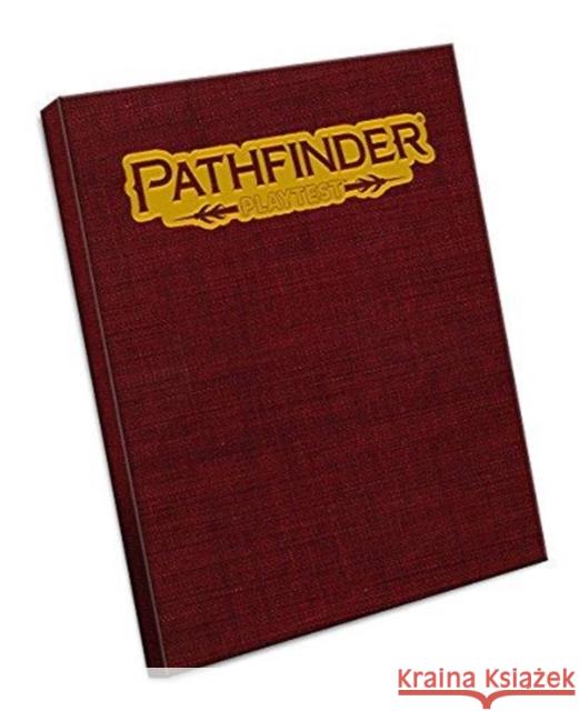 Pathfinder Playtest Rulebook Deluxe Hardcover Jason Bulmahn Logan Bonner Stephen Radney-Macfarland 9781640780866