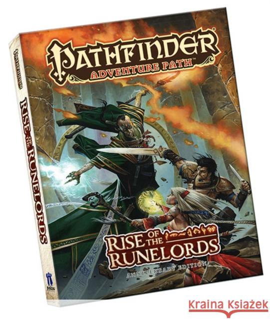 Pathfinder Adventure Path: Rise of the Runelords Anniversary Edition Pocket Edition James Jacobs Nicolas Logue Wolfgang Baur 9781640782068 Paizo Inc.