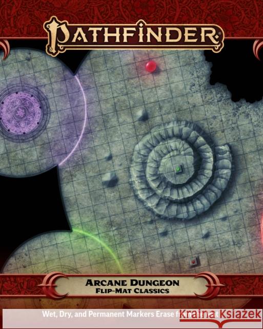 Pathfinder Flip-Mat Classics: Arcane Dungeon Staff  9781640785632