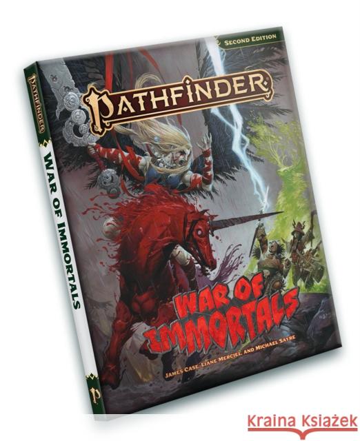 Pathfinder RPG: Pathfinder War of Immortals Pocket Edition (P2) Michelle Y. Kim 9781640786387 Paizo Publishing, LLC