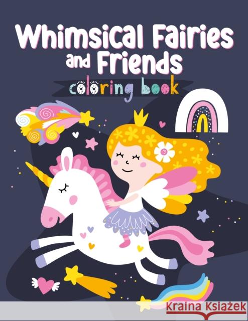 Whimsical Fairies Coloring Book Clorophyl Editions 9781641241908 Fox Chapel Publishing