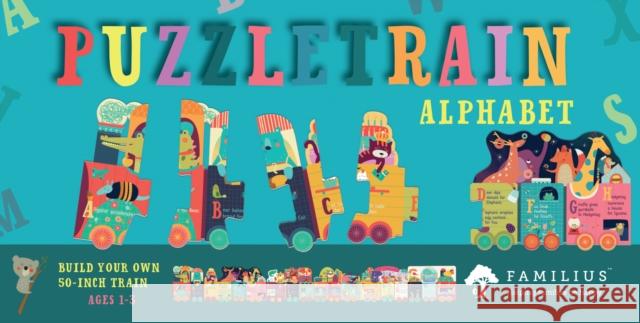 Alphabet 26-Piece Puzzle David Miles 9781641705806