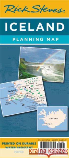 Rick Steves Iceland Planning Map: First Edition Rick Steves 9781641710725 Avalon Travel Publishing