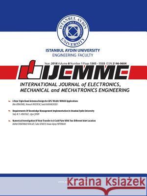 International Journal of Electronics, Mechanical and Mechatronics Engineering (IJEMME) Heperkan, Hasan 9781642261615