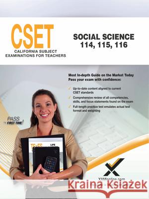 Cset Social Science (114, 115, 116) Sharon A. Wynne 9781642390537 Xamonline