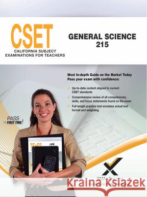 Cset Foundational - Level General Science (215) Sharon A. Wynne 9781642390582 Xamonline