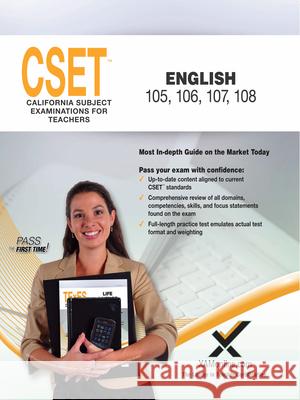 Cset English (105, 106, 107, 108) Sharon A. Wynne 9781642390650 Xamonline