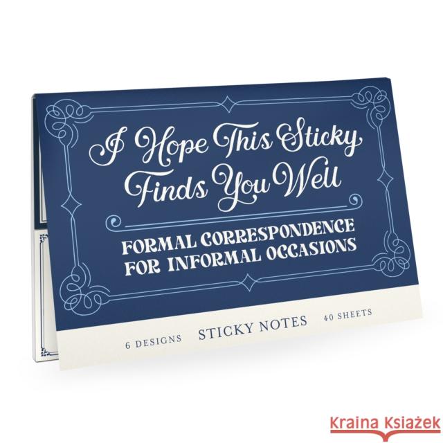 Em & Friends Formal Sticky Notes Packet Em & Friends 9781642464351