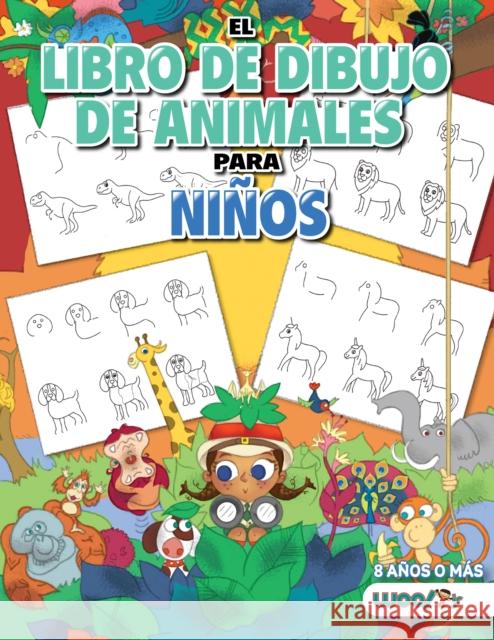 El Libro de Dibujo de Animales Para Niños: Cómo Dibujar 365 Animales, Paso a Paso (Libros Para Niños de 10 Años, Libros Para Niños de 10 Años) Woo! Jr. Kids Activities 9781642508383 Dragonfruit