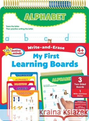 Active Minds Write-And-Erase My First Learning Boards Sequoia Children's Publishing 9781642690279