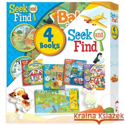 Seek and Find: 4-Book Slipcase Set Sequoia Children's Publishing 9781642692716 Sequoia Children's Publishing