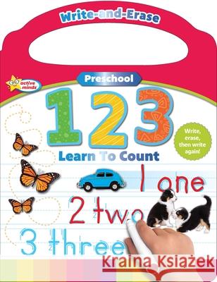 Active Minds Write-And-Erase Preschool 123: Learn to Count Sequoia Children's Publishing            Sequoia Children's Publishing 9781642694307