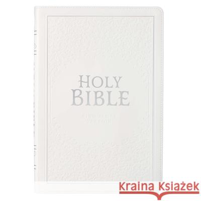 KJV Thinline White Wedding Bible  9781642724677 Christian Art Gifts Inc